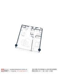 绿地云景生活广场1室1厅1厨2卫建面135.00㎡