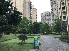 全朝中庭,装修保持很好,外阳台,带屋顶花园