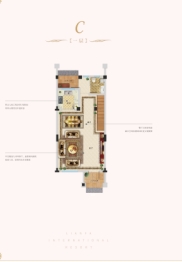 联发红墅东方别墅2室3厅1厨3卫建面139.00㎡