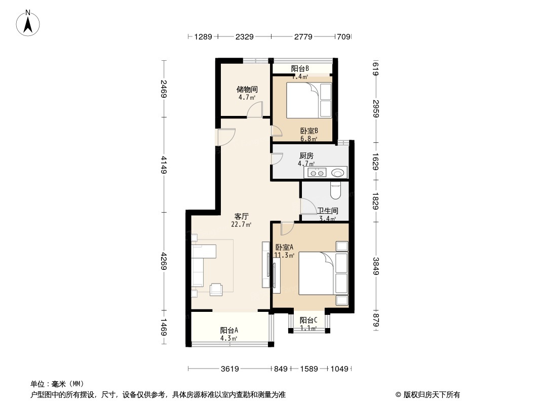 户型图0/2