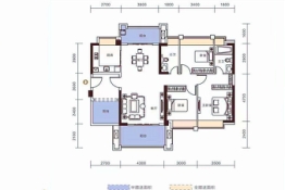 悦江府3室2厅1厨2卫建面133.70㎡