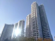 小区南排,全天采光视野好,楼层好,南厅双南卧