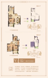 凯景幸福里4室2厅1厨3卫建面115.00㎡