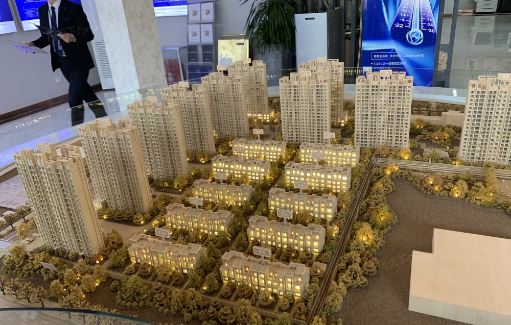实地蔷薇国际 智能化社区 随时直播看房,青岛黄岛灵山