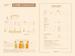 金侨·印象湘江2室2厅1厨2卫建面200.00㎡