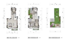 新力东园4室2厅1厨3卫建面168.00㎡