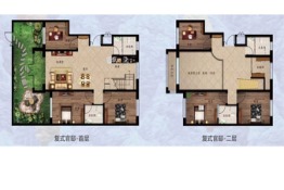 文博园6室3厅1厨4卫建面199.00㎡