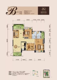 国宾半岛3室2厅1厨2卫建面112.87㎡