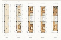 福兴●汇霖商贸小区B户型建面约310-320㎡