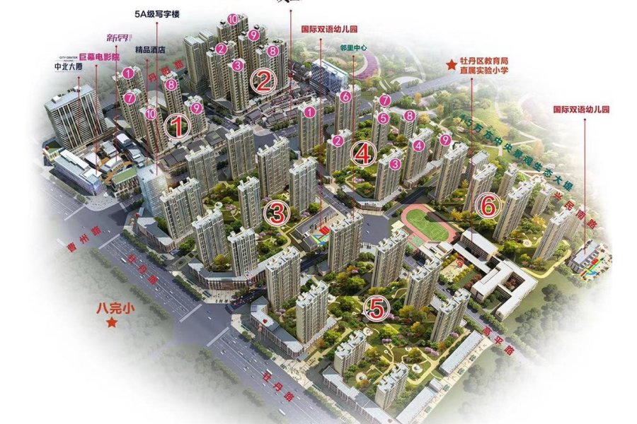 中北新都心-菏泽中北新都心楼盘详情-菏泽房天下