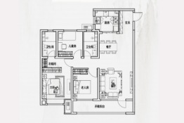 汇源·春晓观棠3室2厅1厨2卫建面127.00㎡