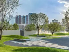 房子全新没住过,看花园绿化安静,通风好,光线充足