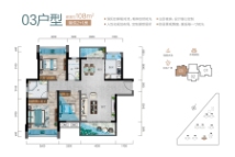 新会骏景湾·领誉3幢03户型