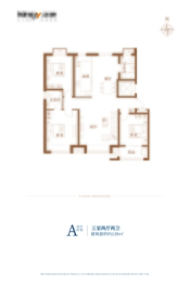 风雅颂3室2厅1厨2卫建面139.00㎡