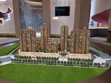 中海时代公馆洋房中间层采光好南北通透户型好三室双卫