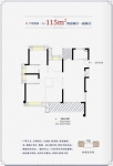 115㎡ G户型