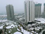 项目雪景实景图