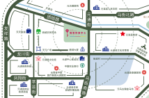 元谋福宸财富中心区位图