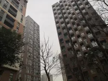 建业密码)四中总校,朝南一室一厅)婚房装修,视野非常开阔