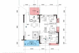 朝兴苑3室2厅1厨2卫建面102.00㎡