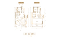 叠墅C1-B户型