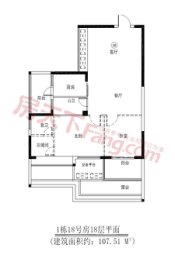 星海祥和苑2室2厅1厨2卫建面107.51㎡