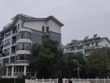 秀泊经典 三房装修 双弧形阳台