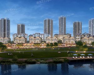 滨江睿城100.00m23室2卫洋房,1梯2户坐北朝南大横厅