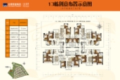 誉山国际北苑13栋平面图