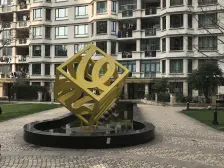 阳光阳光阳光特好 1梯2户南北通格局 全人车分流小区