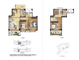 融侨·悦江南4室2厅1厨2卫建面112.00㎡