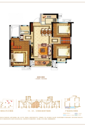 平潭正荣府·观邸3室2厅1厨1卫建面105.00㎡