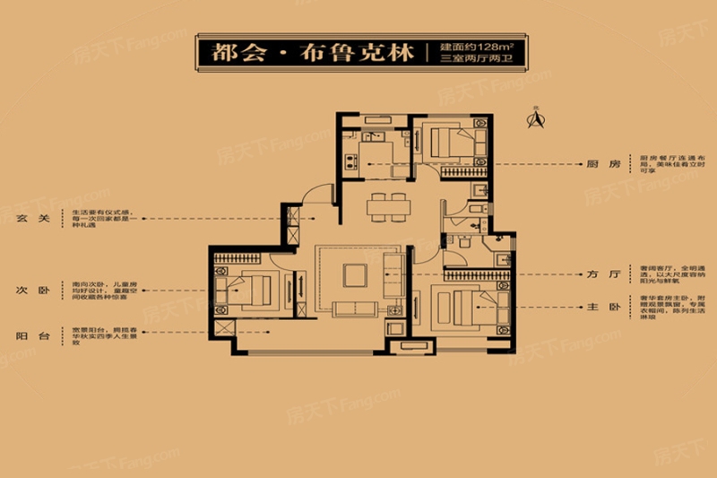 新城荣樾大都会户型图