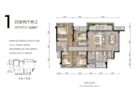 轻奢洋房1号户型