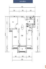 天明城3室2厅1厨1卫建面118.00㎡