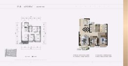 株洲美的湾3室2厅1厨2卫建面110.85㎡