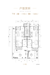 融创·都会悦山5室3厅1厨2卫建面194.00㎡