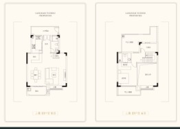 禹洲朗廷湾4室2厅1厨3卫建面131.00㎡