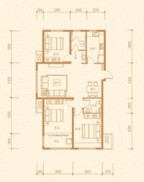 特变·世纪广场3室2厅1厨2卫建面141.25㎡