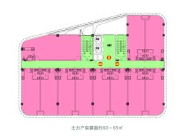 欢GO街区1室1厅1厨1卫建面60.00㎡