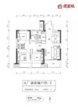 三门峡建业城95户型图