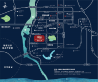 武汉城建融创水韵长洲区位图