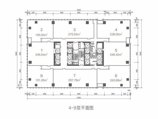 楼栋平面图