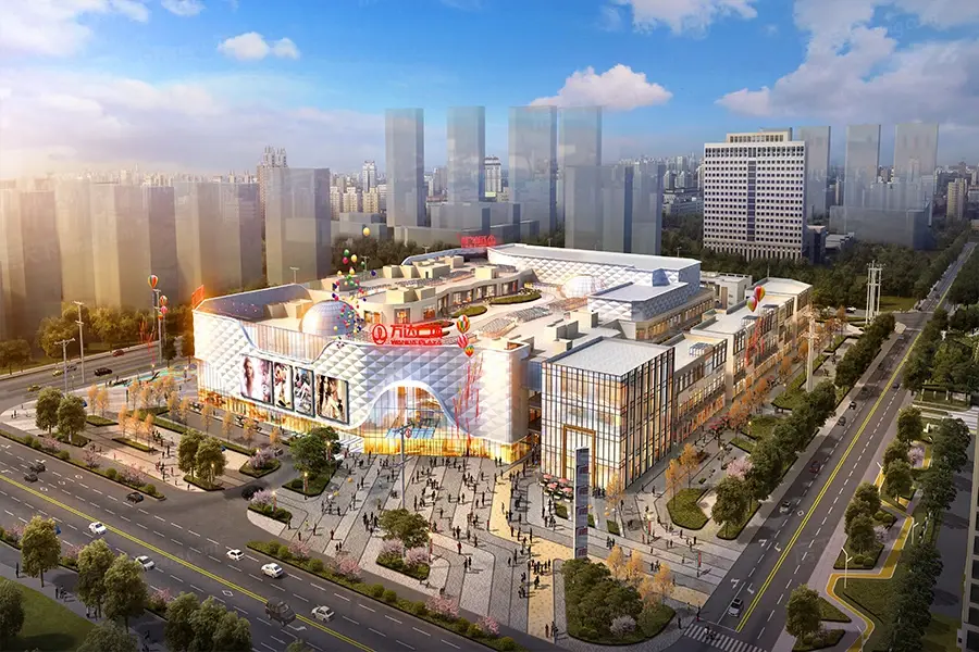 大家万汇城·蒙城万达广场效果图