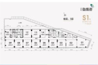 S1栋建面34平-142平写字楼户型图