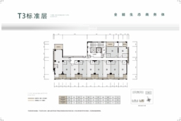 联泰时代总部中心1室1厅1卫建面41.00㎡