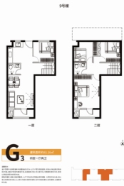 慷豆创享城4室1厅1厨2卫建面61.16㎡