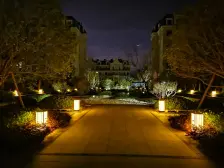 联排毛坯别墅+带前后花园+地上4层+地下室挑高5米左右