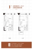 华发荔湾荟建面约41平F户型