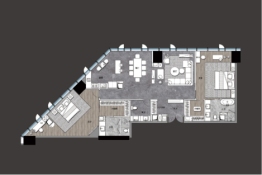 融侨滨江城|星域2室2厅1厨3卫建面220.03㎡